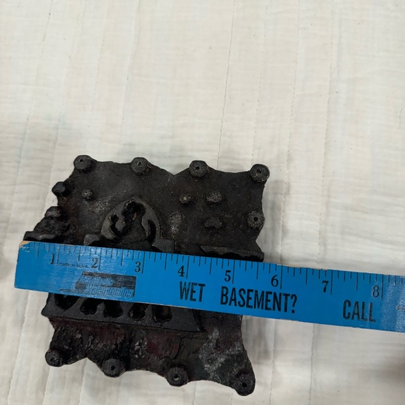 Vintage old Hand Carved Rare Wooden Textiles Printing Block Stamp /wall Art - Picture 5 of 7